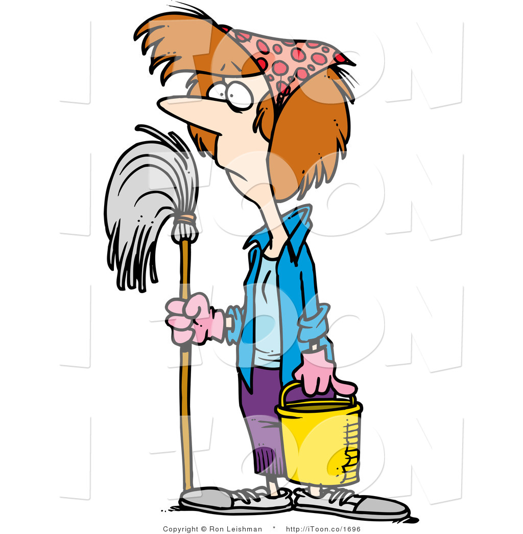 1024x1044 Cartoon Cleaning Lady Clipart