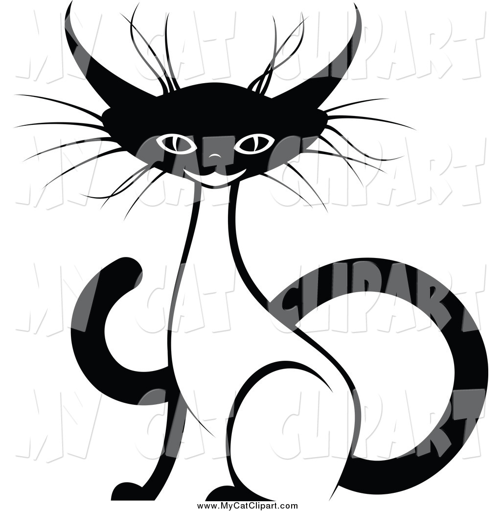1024x1044 Cat Clipart Black And White