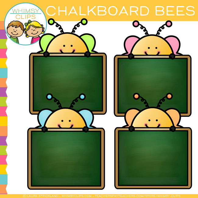 650x650 Free Chalkboard Bee Clip Art , Images Amp Illustrations Whimsy Clips