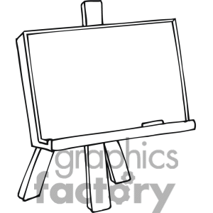300x300 Blackboard Clipart Black And White