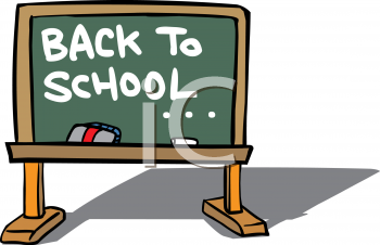 350x226 Royalty Free School Chalkboard Clipart