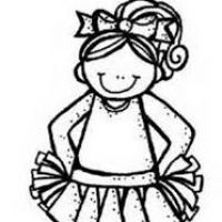 200x200 Cheerleading Clipart