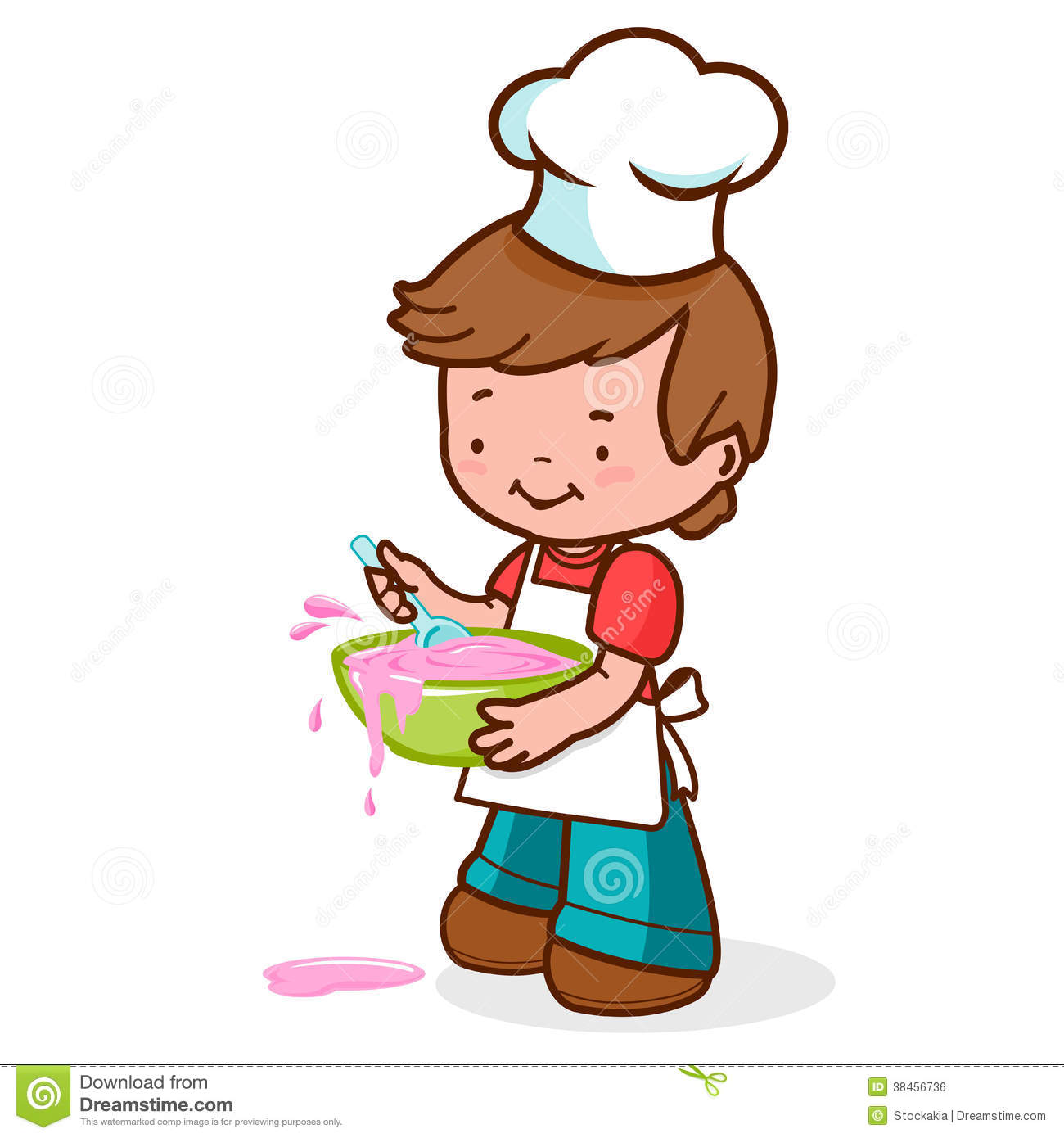 1300x1390 Little Boy Clipart Chef