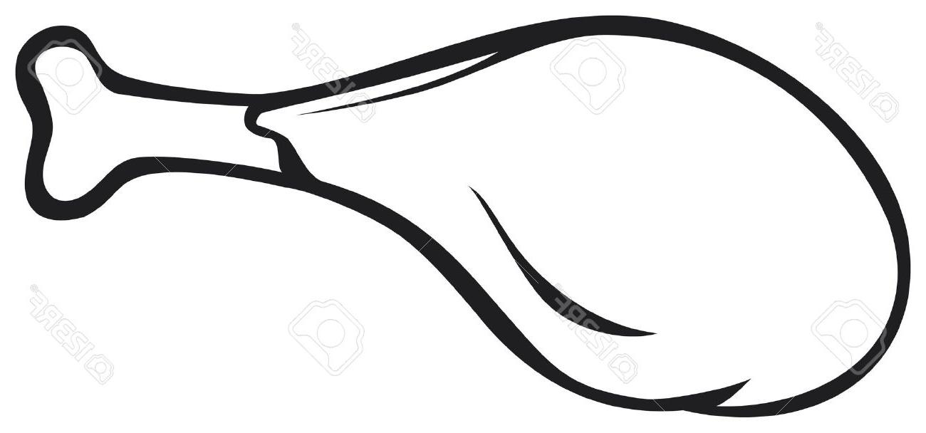 1300x608 Fried Chicken Drumstick Royalty Free Cliparts Vectors And Stock