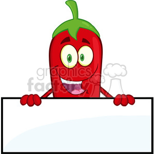 300x300 Royalty Free 6781 Royalty Free Clip Art Smiling Red Chili Pepper