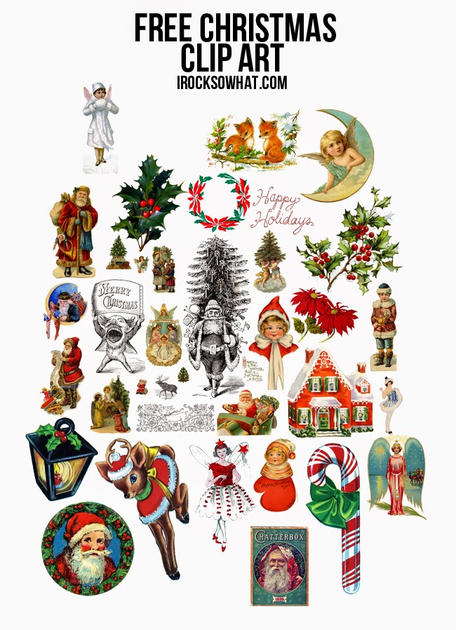 650x898 Irocksowhat Free Christmas Clip Art