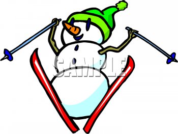 350x263 Nice Free Clipart Skiing Royalty Free Snowman Clip Art Christmas