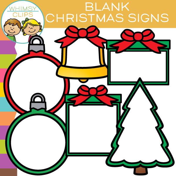 600x600 Free Blank Christmas Signs Clip Art , Images Amp Illustrations