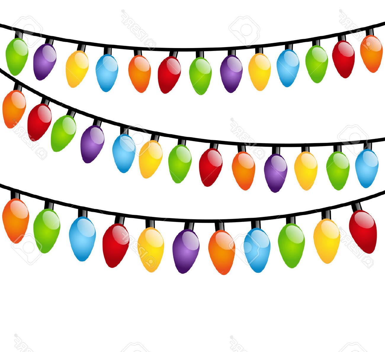 1300x1188 Best 15 Free Christmas Lights Vector Border Bright Cliparts Drawing