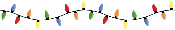 728x128 Christmas ~ Christmas Lights Clip Art Moment Image Clipart Photo