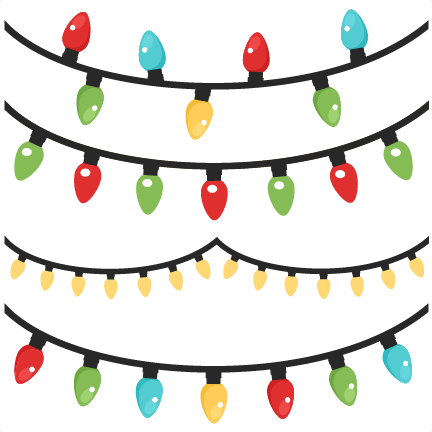 432x432 Free Christmas Lights Clipart Merry Christmas And Happy New Year