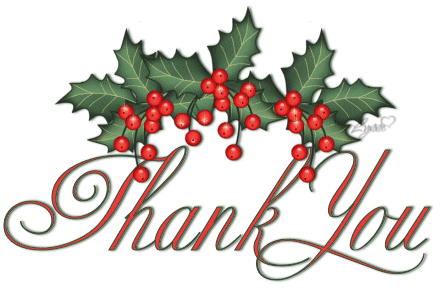 441x294 Free Christmas Thank You Clipart Fun For Christmas