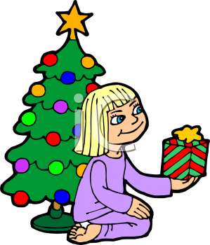 299x350 Christmas Tree Clipart Cartoon