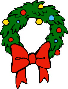228x300 Free Christmas Wreath Clipart Public Domain Clip Art