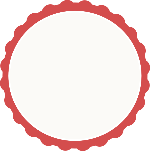 594x600 Red Circle Frame Clipart