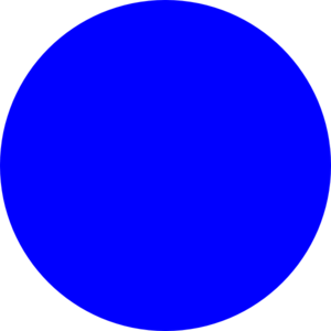 300x300 Blue Circle Clip Art