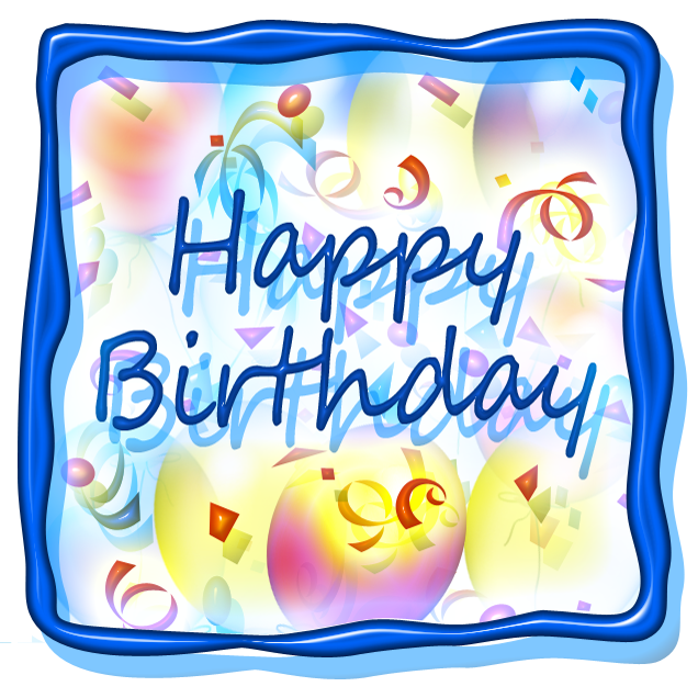 636x636 Free Happy Birthday Clip Art Amp Printables Happy Birthday