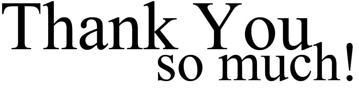 1200x322 Free Clipart Thank You