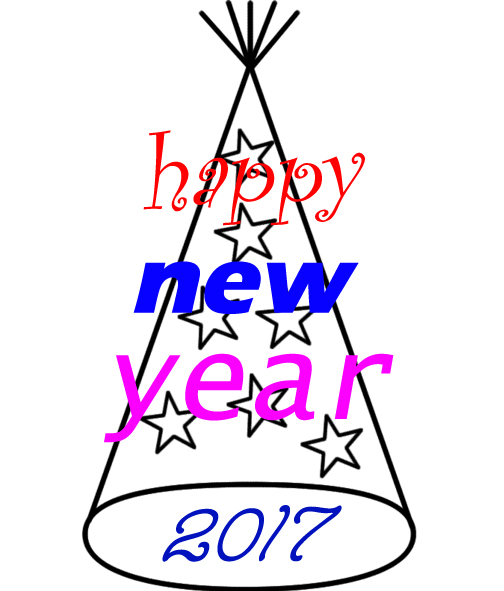 504x591 New Year 2017 Clipart Free