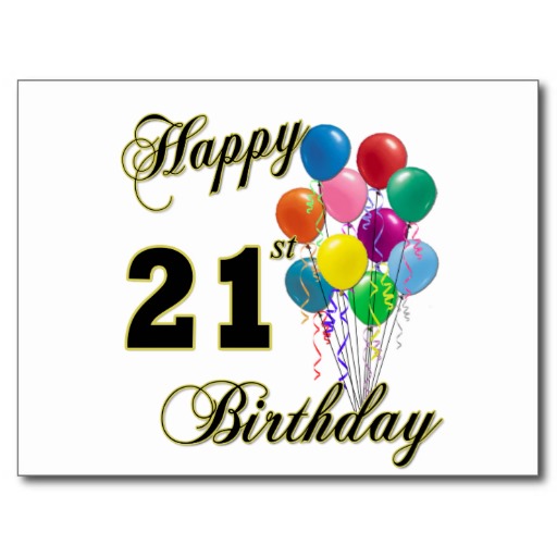 512x512 21st Birthday Clip Art