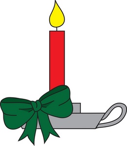 261x300 Christmas Candle Clip Art Free 2