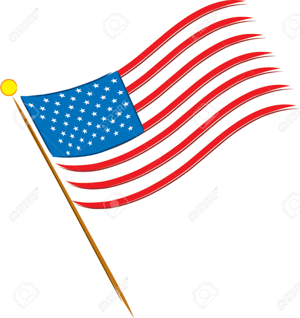 1228x1300 Background Clipart American Flag