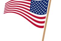 200x135 Hd American Flag Vector Clip Art Drawing