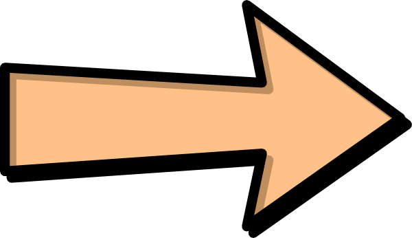 600x346 Orange Arrow Clip Art