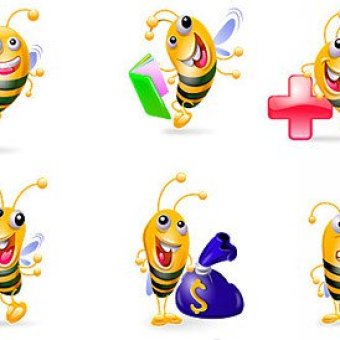 340x340 Cartoon Animals Vectors Download Free Vector Art Amp Graphics