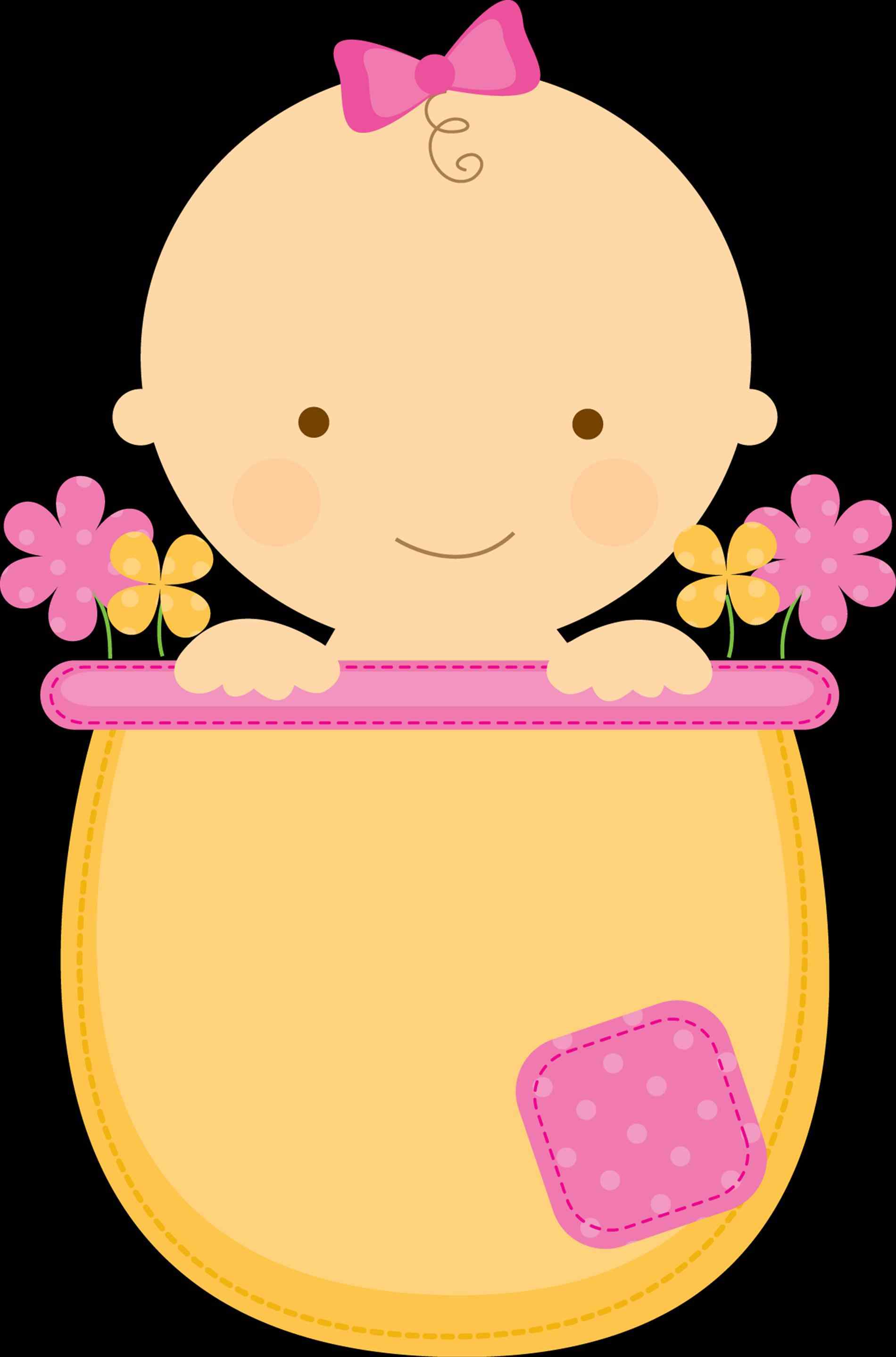 1900x2876 Baby Girl Shower Clip Art Png Ebb Onlinecom