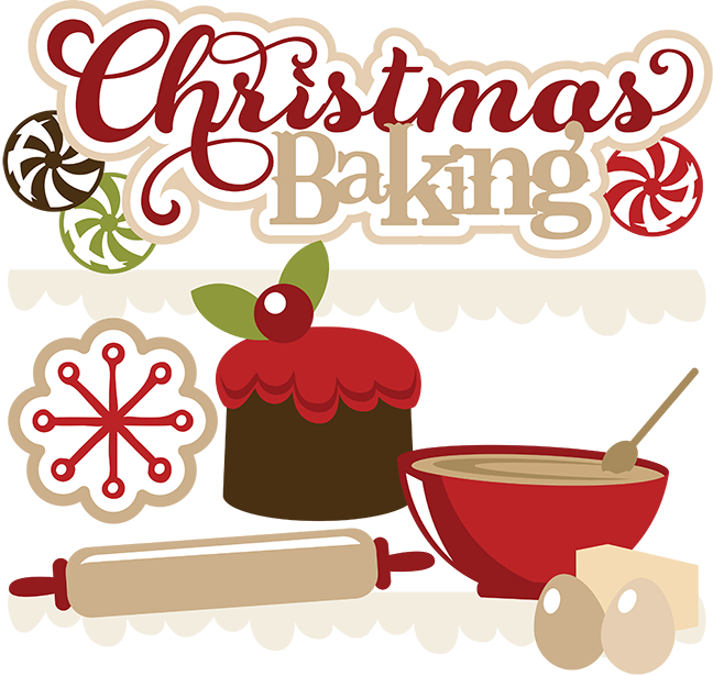 648x615 Christmas Baking Clipart
