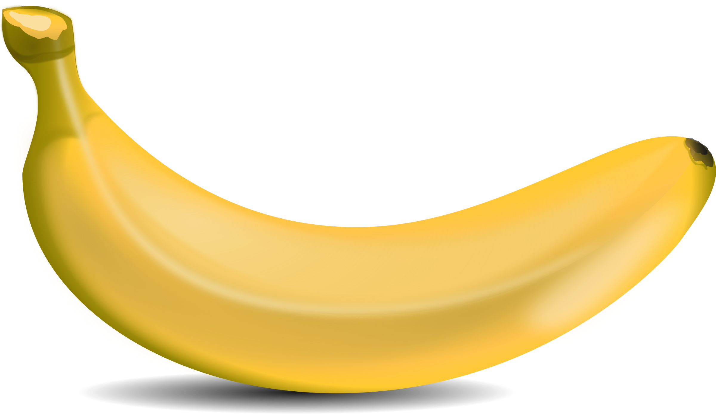 2400x1388 Banana Clip Art Free Png Png Mart
