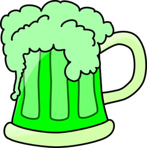 297x299 Green Beer Clip Art