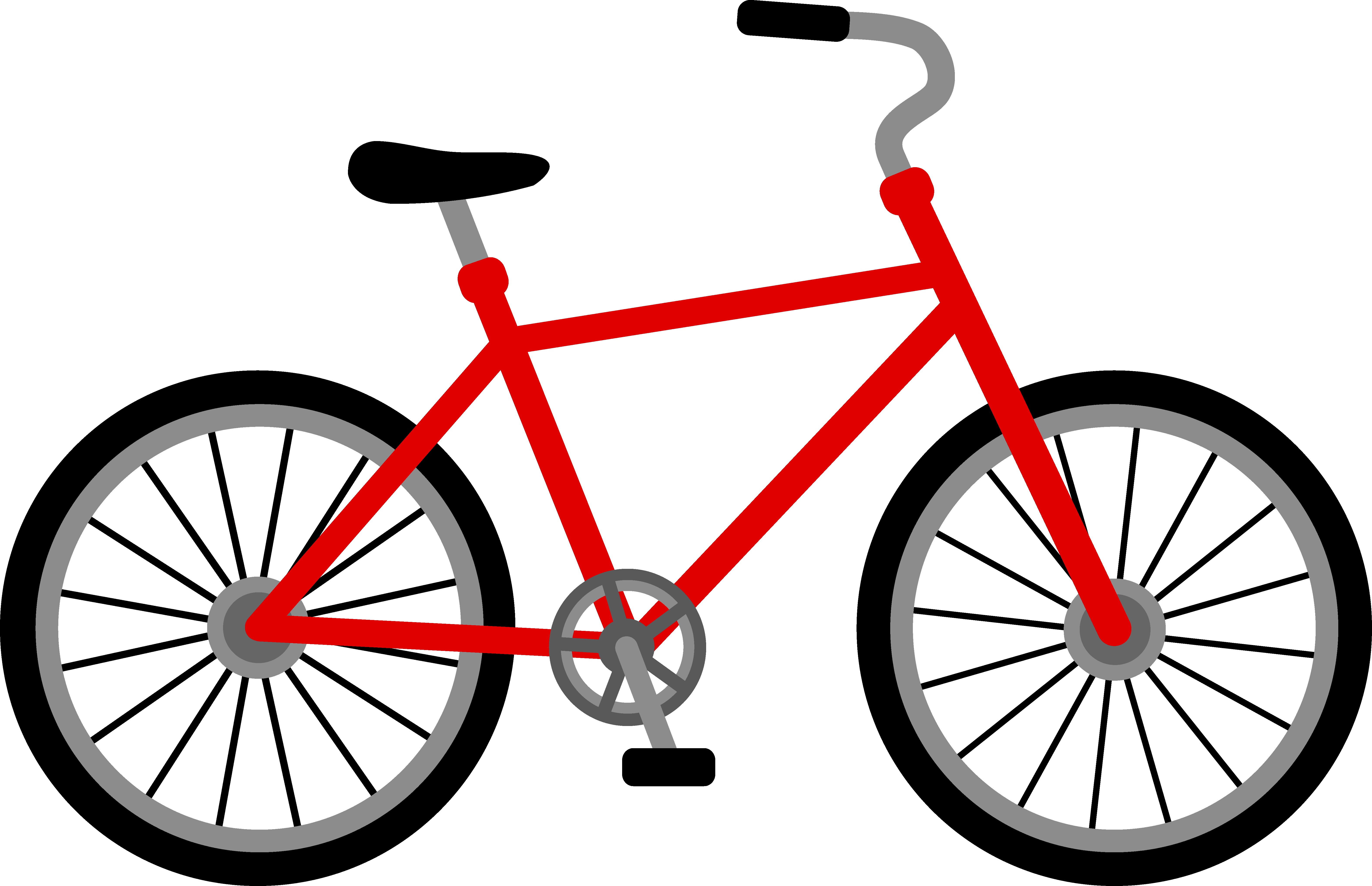 6305x4070 Bike Bicycle Clipart Free Clipart Images