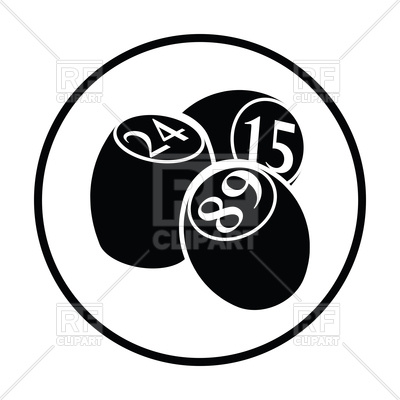 400x400 Bingo Kegs Icon Royalty Free Vector Clip Art Image