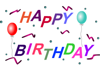 331x234 Happy Birthday Clipart