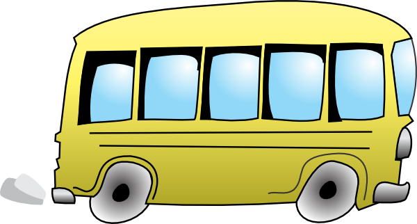 600x322 School Bus Clip Art