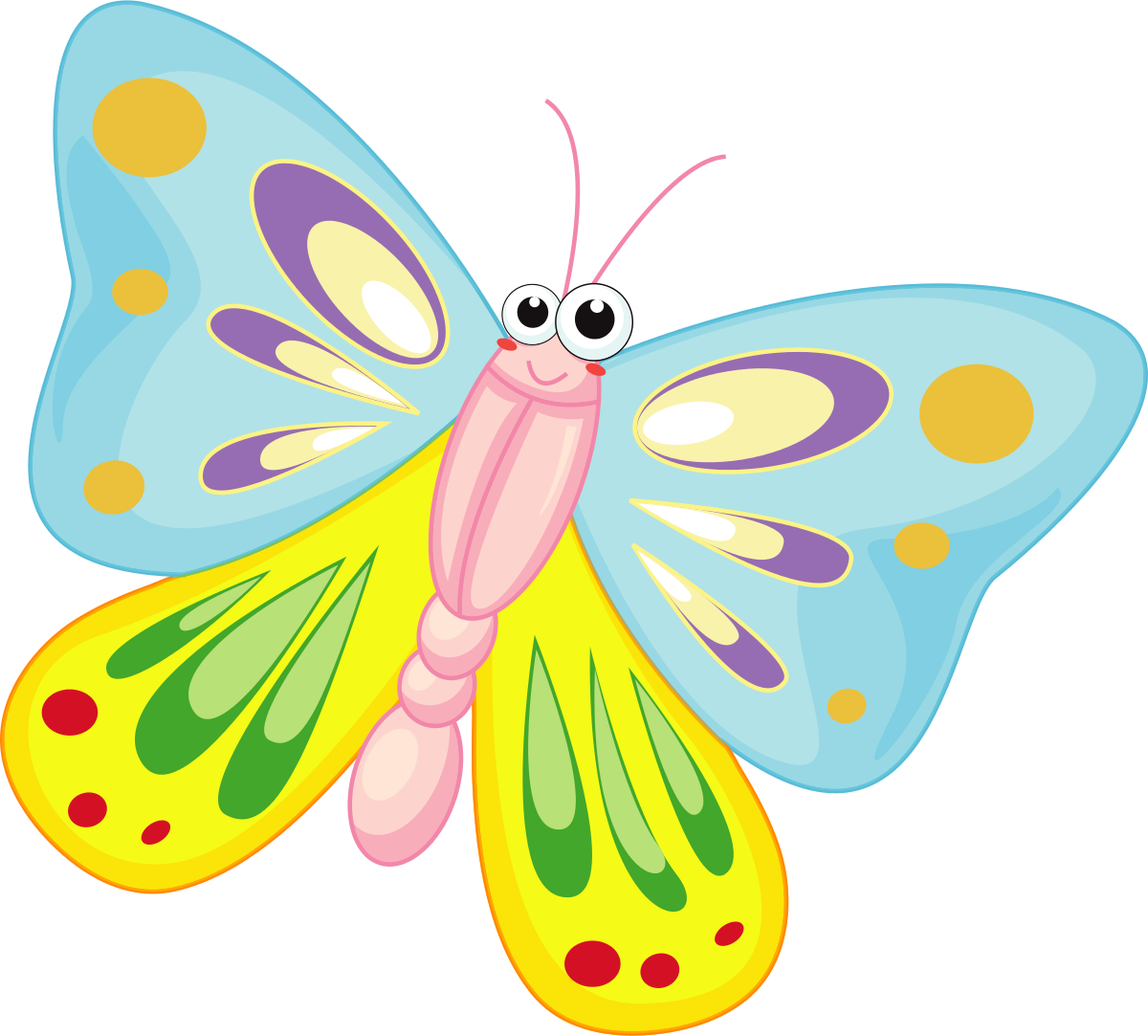 1200x1083 Butterfly Clipart Free Clipart