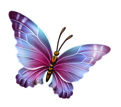 395x351 Pink And Purple Butterfly Clipart Clipart Panda