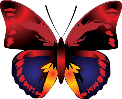 500x409 Top 87 Butterfly Clip Art