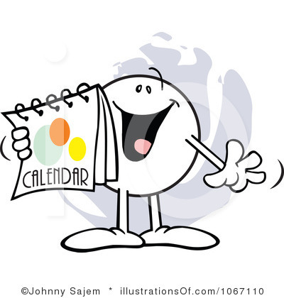 400x420 Free Calendar Clip Art