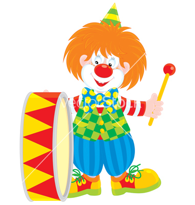 380x400 Circus Cartoon Clipart