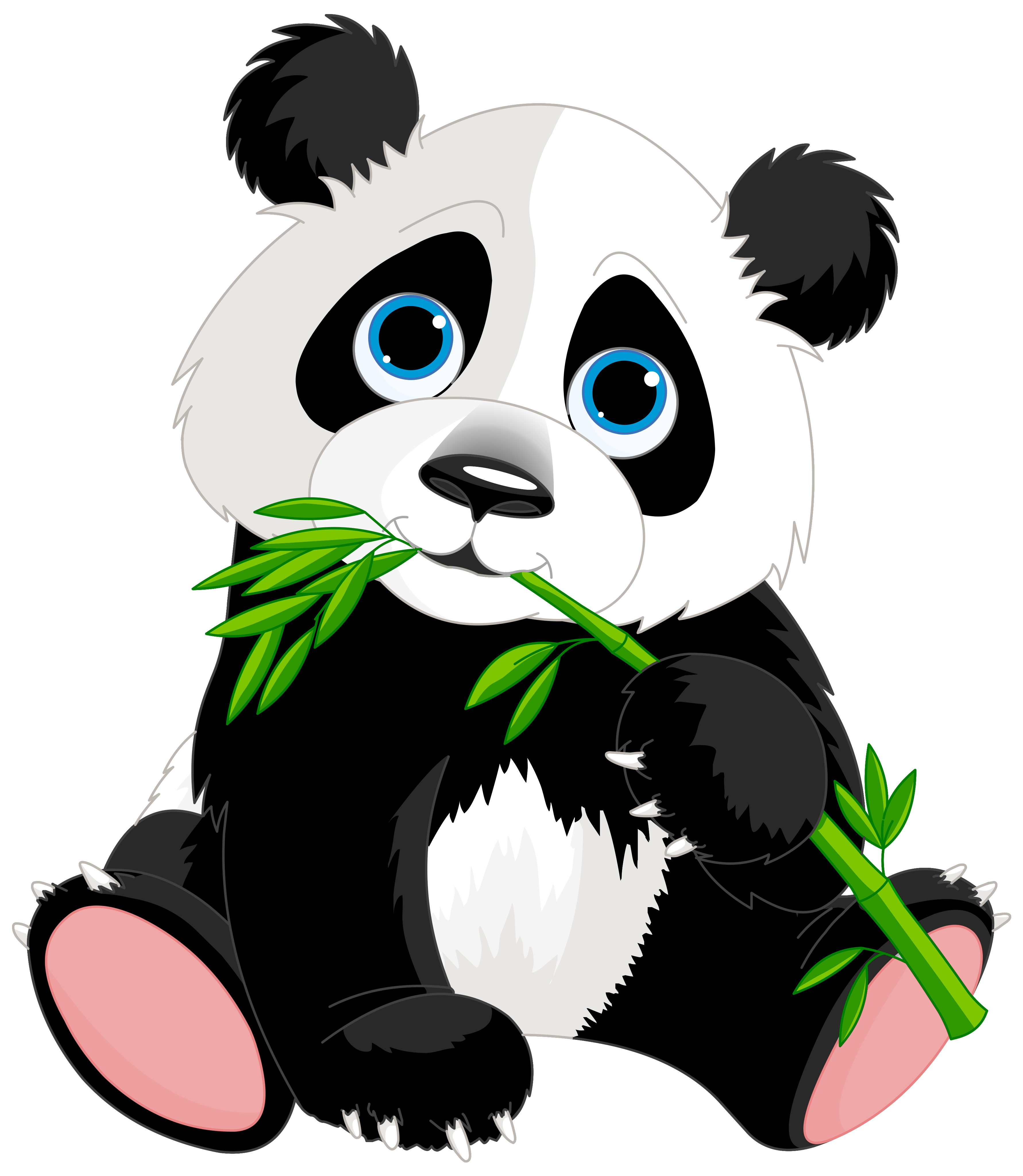 3562x4094 Cartoon Panda Clip Art Cliparts