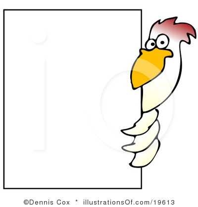 400x420 Top 10 Chicken Border Clip Art
