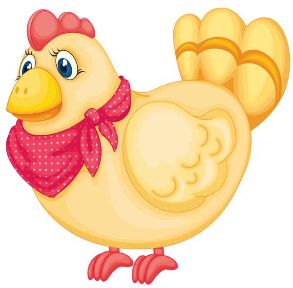 600x590 Chickens Clip Art 3 2