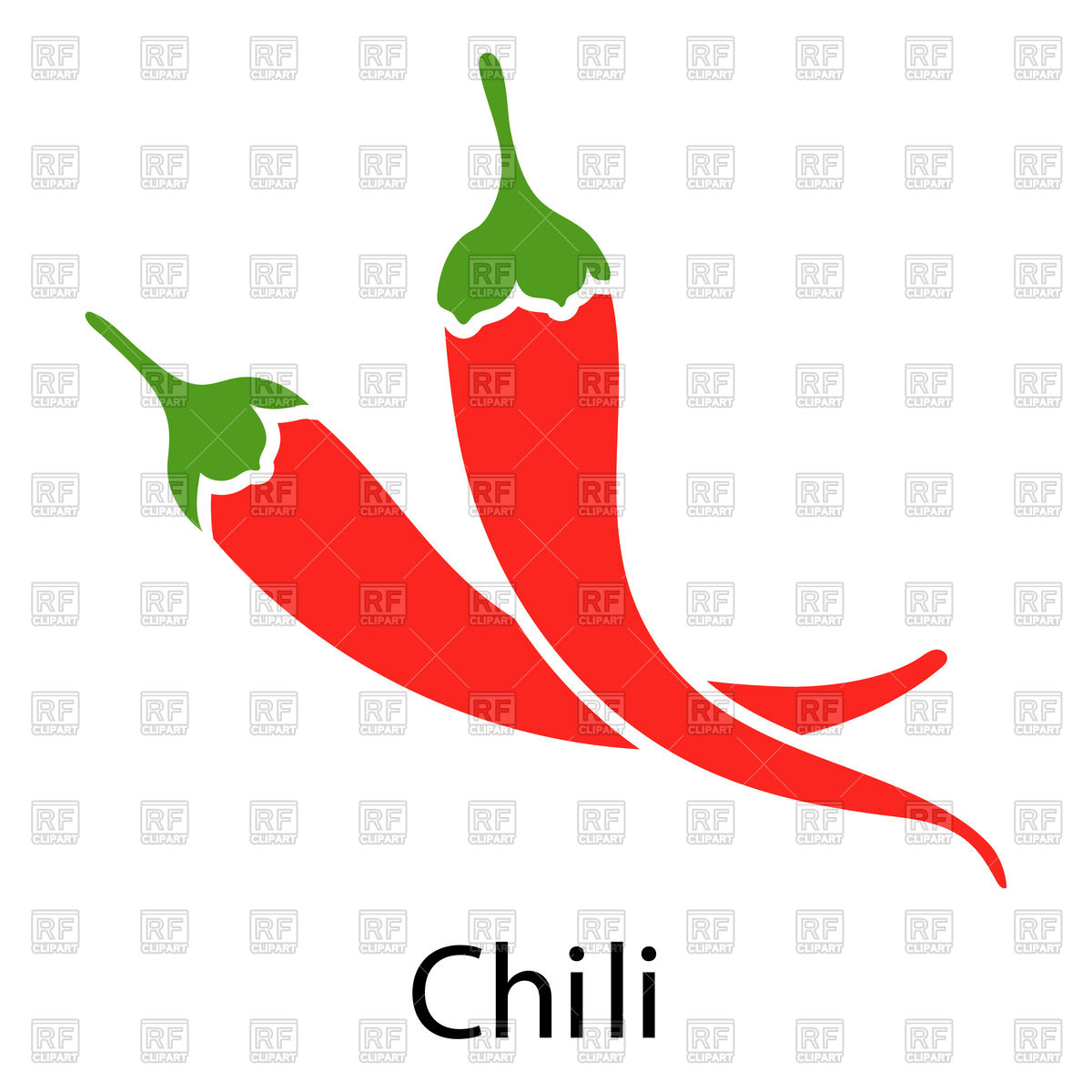 1200x1200 Chili Pepper Royalty Free Vector Clip Art Image