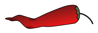 410x138 Free To Use Amp Public Domain Chili Peppers Clip Art