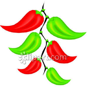 300x297 Green Chili Peppers Clip Art Cliparts