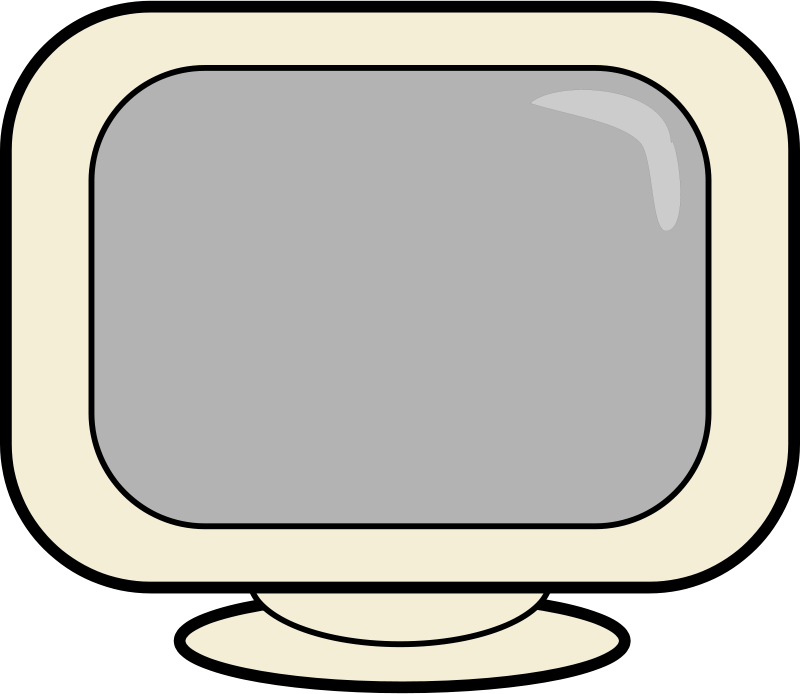 800x694 Computer Diagram Clip Art
