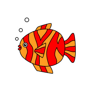 300x300 Fish Clip Art Clipart